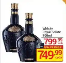 X Supermercados Whisky royal salute oferta