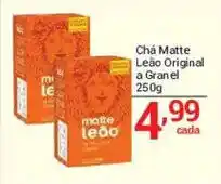 X Supermercados Chá Matte Leão Original oferta