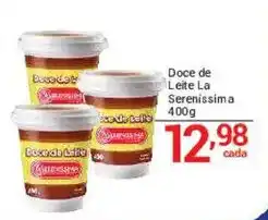 X Supermercados Doce de leite la serenissima oferta