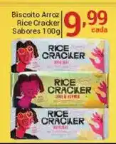 X Supermercados Biscoito arroz rice cracker sabores oferta