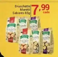 X Supermercados Bruschette maretti sabores oferta