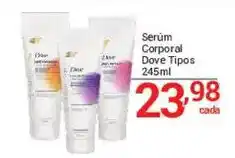X Supermercados Serum corporal dove tipos oferta