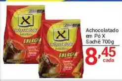 X Supermercados Achocolatado em Pó X oferta