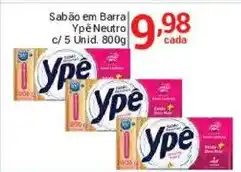 X Supermercados Sabão em Barra Ype Neutro oferta
