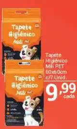 X Supermercados Tapete higienico mini pet oferta