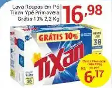 X Supermercados Lava Roupas em Pó Tixan Ypê Primavera oferta