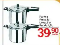 X Supermercados Panela Pressão Longuilar Polida oferta
