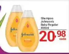 X Supermercados Shampoo Johnson's Baby Regular oferta