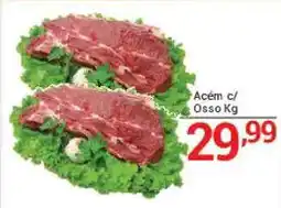 X Supermercados Acém c/ Osso oferta