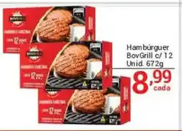 X Supermercados Hambúrguer BoyGrill oferta