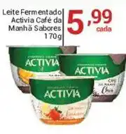 X Supermercados Leite Fermentado Activia Café da Manhã Sabores oferta