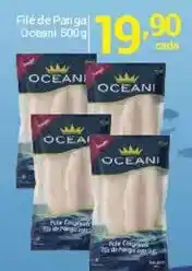 X Supermercados Filé de Panga Oceani oferta