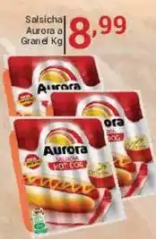 X Supermercados Salsicha Aurora a Grand Kg oferta