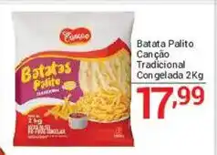 X Supermercados Batatas Palito Canção Tradicional oferta