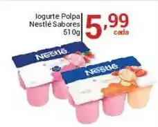 X Supermercados logurte polpa nestlé sabores oferta
