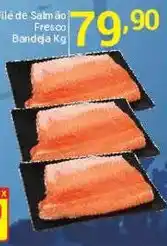 X Supermercados File de salmão fresco oferta