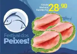 X Supermercados Filé de Merluza Bandeja oferta