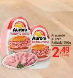 X Supermercados Presunto aurora fatiado oferta