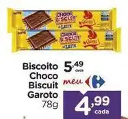 Garoto - biscoito choco biscuit