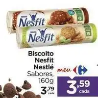 Carrefour Nestlé - biscoito nesfit oferta