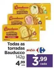 Carrefour Bauducco - todas as torradas oferta