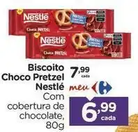 Carrefour Nestlé - biscoito choco pretzel oferta