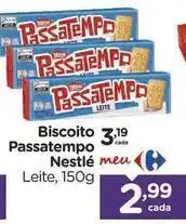 Carrefour Nestlé - biscoito passatempo oferta