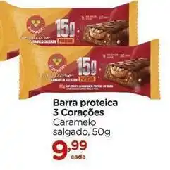 Carrefour 3 corações - barra proteica oferta