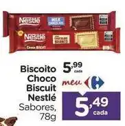 Carrefour Nestlé - biscoito choco biscuit oferta