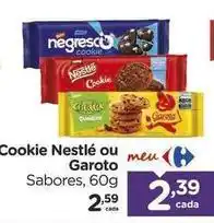 Carrefour Nestlé - cookie ou garoto oferta