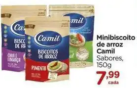 Carrefour Camil - minibiscoito de arroz oferta