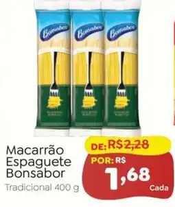 Novo Atacarejo Macarrão Espaguete Bonsabor Tradicional oferta