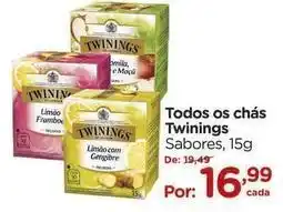 Carrefour Twinings - todos os chas oferta
