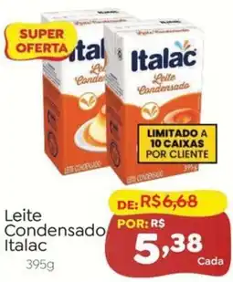 Novo Atacarejo Leite condensado italac oferta