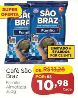 Novo Atacarejo Café são braz família almofada oferta