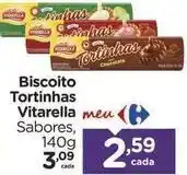 Carrefour Vitarella - biscoito tortinhas oferta