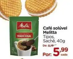 Carrefour Melitta - café solúvel oferta
