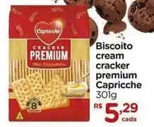 Carrefour Capricche - biscoito cream cracker premium oferta