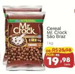 Novo Atacarejo Cereal Mr. Crock São Braz oferta