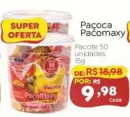 Novo Atacarejo Paçoca Paçomaxy oferta