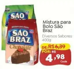 Novo Atacarejo Mistura para Bolo São Braz oferta