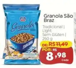 Novo Atacarejo Granola são braz oferta