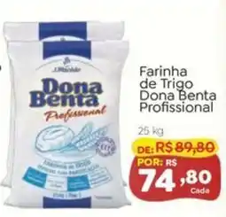Novo Atacarejo Farinha de trigo dona benta profissional oferta