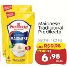 Novo Atacarejo Maionese tradicional predilecta oferta