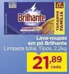 Carrefour Brilhante - lava-roupas em pó oferta