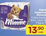 Carrefour Mimmo - papel higiênico oferta