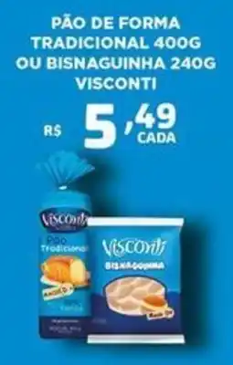 Bahamas Mix Pão de forma tradicional ou bisnaguinha oferta