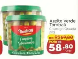 Novo Atacarejo Azeite Verde Tambau oferta
