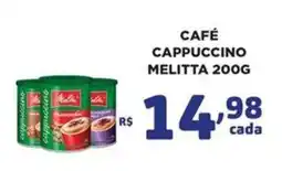 Bahamas Mix Café cappuccino melitta 200g oferta
