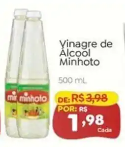 Novo Atacarejo Vinaigre de Alcool Minholo oferta
